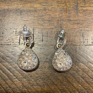 Brighton interchangeable earrings in sterling silver.